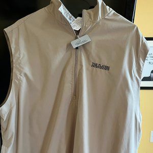 XL Custom made Greg Norman Golf Collection Vest w/Players Championship logo NWT